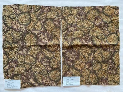 2 Kravet Upholstery Fabric Samples Sanctuary Plum 17.5” x 13” 19951 New  - Image 1 of 4