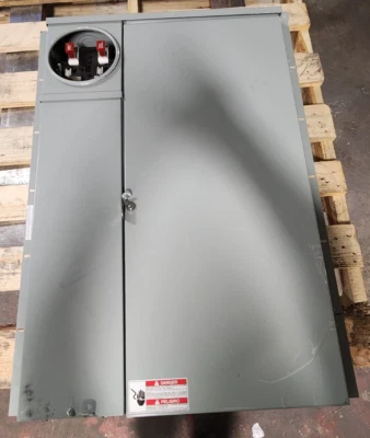 😎NUEVO INTERRUPTOR MEDIDOR EATON 200 AMPERIOS 120/240V 1 FASE 4 MORDAZAS 1 TOMA MBE4040B200BTS Foto 1 de 4