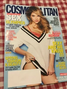 COSMOPOLITAN MAGAZINE Ashley Benson, March 2014, New, unread, original edition - Picture 1 of 2