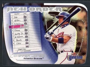 Chipper Jones 2001 Fleer Game Time, NEW ORDER #15 of 15 - Bild 1 von 2