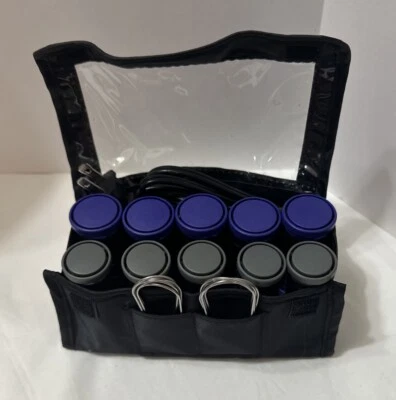 Rodillos de pelo Remington tamaño de viaje Hot Pro 1” y 1,25” compactos de cerámica 10 piezas Foto 1 de 4