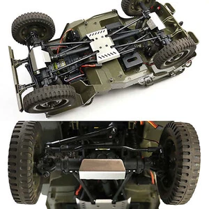 Metal Chassis Armor Guard Plate for FMS 1/6 1941MB SCALER Climber RC Model Car - Picture 1 of 9