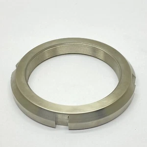 Nuovo dado di blocco Whittet-Higgins acciaio inox 5""ID 6,4""OD 0,8745 larghezza NS26 - Foto 1 di 4