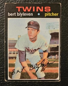 Topps #26 1971 Bert Blyleven RC; ¡hallazgo raro!! - Imagen 1 de 2