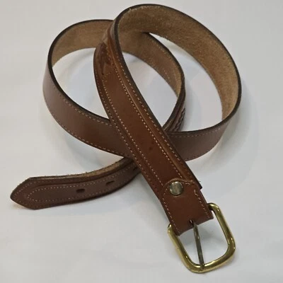 Cinturón De Colección Dan Post Cuero Marrón Para Hombres 38 Vaquero Western Informal Rodeo DP940 EE. UU. Foto 1 de 4