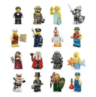 Complete Set of (16) Lego Series 9 Minifigures 71000 New Factory Sealed 2013 - Image 1 of 4