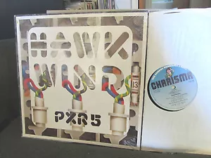 HAWKWIND P.X.R.5 PXR5 '79 Charisma lp censored re '84 w/shrink oop rare spacerok - Picture 1 of 5