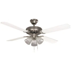 Canarm Chateau 52" Ceiling Fan, Brushed Pewter - CF52CHA4BPT - Picture 1 of 1