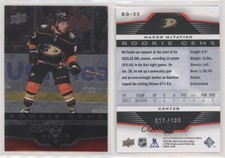 2021 Extended Series Black Diamond 2005-06 Retro Ruby Mason McTavish Rookie RC