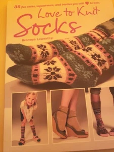 Love To Knit Socks 35 Socks Legwarmers Booties To Knit - Picture 1 of 12