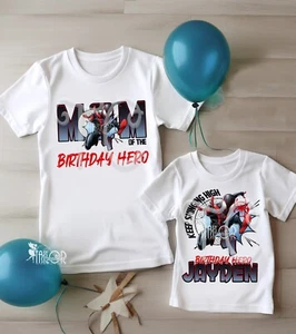 Spiderman Birthday Shirts, Spiderman Birthday Shirt, Spiderman Birthday Outfit - Picture 1 of 11