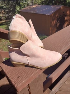 Rosa Stiefeletten Damengröße 7 süß süß* - Bild 1 von 3