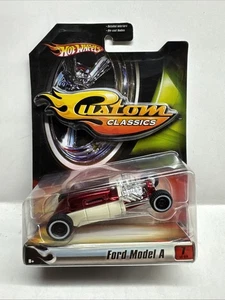 (A1) 1/50 Hot Wheels 2006 Custom Classics Red Ford Model A #7 Ship Deal READ!  - Picture 1 of 4