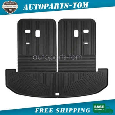 Alfombrillas de respaldo TPE y maletero de carga para Kia Sorento 2021 2022 2023 2024 2025 forro Foto 1 de 4