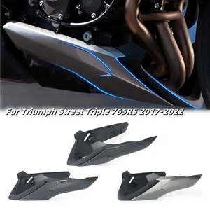 Engine Spoiler Body Bellypan Fairing For Triumph Street Triple 765 RS 2017-2022 - Picture 1 of 11