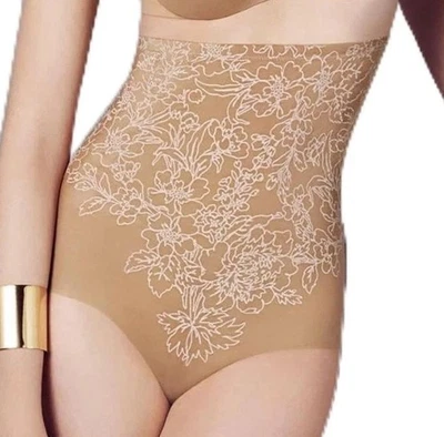 Calzoncillo Wacoal Beauty Flower Power Talla S 10 Cintura Alta Control Abdomen PVP: £60 Foto 1 de 4