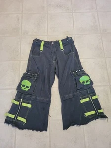 Green and Black Skull NYC Tripp Pants Daang Goodman (2005-2009) - Picture 1 of 8