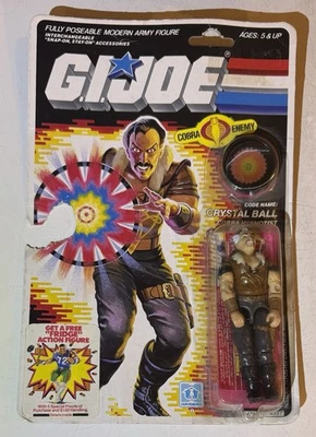 Bola de cristal G.I. Joe con 34 tarjetero 1987 sin usar, sellado, Cobra vintage - Ver fotos Foto 1 de 4