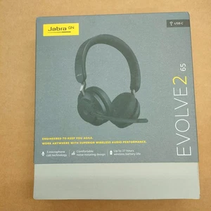 Auriculares estéreo inalámbricos Jabra Evolve2 65 UC, USB-C, negros (26599-989-899) - Imagen 1 de 2