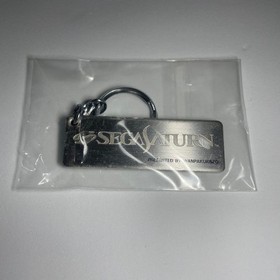 SEGASATURN Logo Plate Keychain SEGA Saturn SEGA