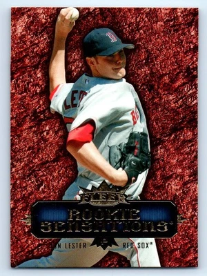 2007 Fleer #RS-JL Jon Lester Rookie Sensations Boston Red Sox - Image 1 of 2