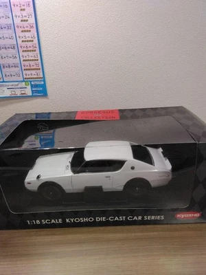 Kyosho 1/18 Nissan Skyline Gt-r Kpgc-110 Diecast Car Model Display Collectible - Image 1 of 4