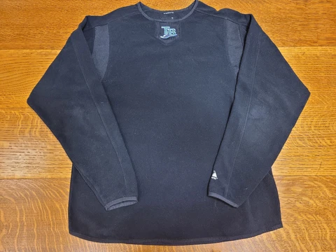 Majestic ~ Tampa Bay Rays Pullover Sweatshirt ~ Black Cover