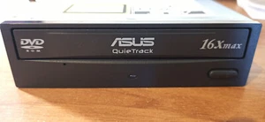 ASUS DVD-E616P3 DVD-ROM 16x & CD-ROM 48x Black IDE - Afbeelding 1 van 6