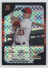 2005 Bowman Draft Chrome X-Fractor /250 Dallas McPherson #BDP5