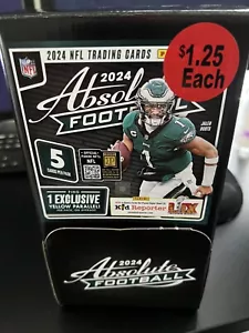 2024 Panini Absolute Football NFL GRAVITY FEED FULL BOX 48 PACKS KABOOM? - Picture 1 of 2