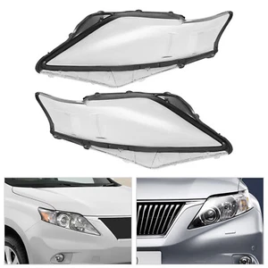 Headlights Cover Left&Right Side Lamp Lens Cover for 09-11 Lexus RX270/350/450h - Foto 1 di 18