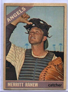 1966 Topps Venezuela #62 Meerrittr Ranew California Angels Traded Line