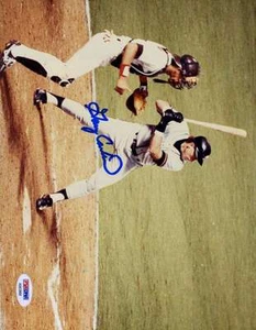 Gary Carter 1990 Psa/dna Signed Original Image 1/1 8x10 Photo Autograph - Picture 1 of 1