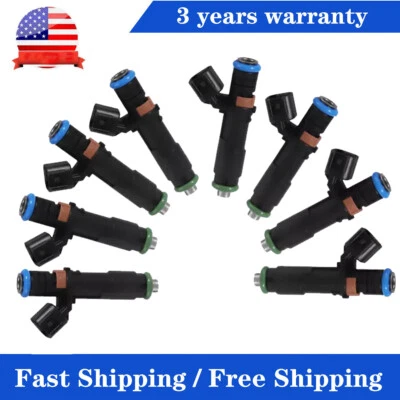 8X Fuel Injectors 5C3Z9F593DA For Lincoln Mark LT 2006 2007 Navigator 2005-2007 - Image 1 of 4