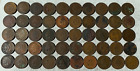 INDIAN HEAD PENNY LOT 1900 1909 RANGE 50 COINS  FROM ESTATE. LOT A3