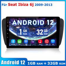 Produktbild - Quad Kern 1+32G Android 12 For Seat Ibiza 4 2009-2013 GPS Navi BT WIFI DAB+ RDS