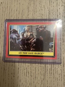 1983 Topps Star Wars: Return of the Jedi #40 On the Sail Barge - Bild 1 von 10