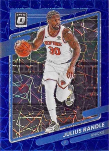 Julius Randle #100 Blue Lazer Prizm Knicks NM 2021-22 Panini Donruss Optic - Picture 1 of 3