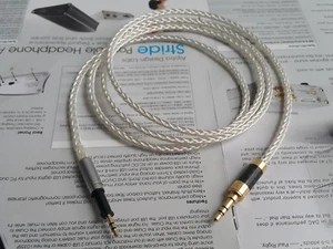 Audio Cable AKG K450 K430 K451 K452 Headphone Occ Silver Upgrade  - Picture 1 of 5