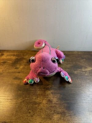 Webkinz Ganz Glamour Gecko Plush Stuffed Animal No Code Tag Cppics C725 New Wkly - Image 1 of 4