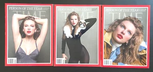 Taylor Swift TIME Magazine 12/25 2023 Person of the Year NO LABEL All 3 Set WOW - Picture 1 of 1