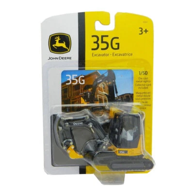 TOMY John Deere 35G Excavator, 1/50 Scale - Image 1 of 2