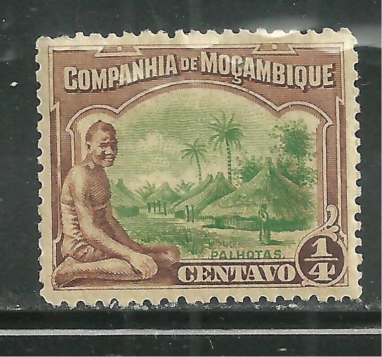 EMPRESA MOZAMBIQUE 108 MNH NATIVA Y PUEBLO Foto 1 de 1