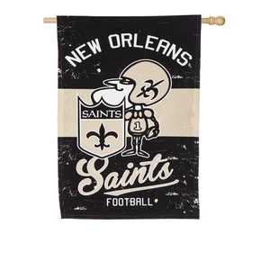 New Orleans Saints, Vintage Linen REG,13l3819vint - Picture 1 of 2