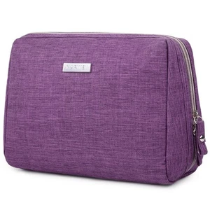 Large Makeup Bag Travel Cosmetic Bag Organizer Toiletry Bag Make Up Bags Zipp... - Picture 1 of 7