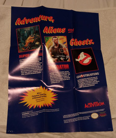 Activision Adventure(Pitfall) Aliens(Predator) and Ghosts(Ghostbusters) NES