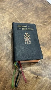 VTG Saint Joseph Daily missal 1959 Catholic book publishing Co., 1961 Beautiful - Picture 1 of 7