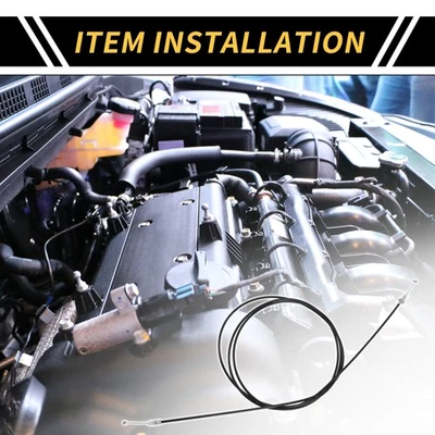 Cable de liberación de pestillo de capó para Toyota 4Runner 1990-1995 Nº5363004010/5363089113 Foto 1 de 4