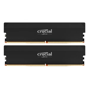 Crucial Pro OC Schwarz 32GB Kit (2x16GB) DDR5-6000 CL36 UDIMM-Gaming Arbeitsspei - Bild 1 von 5