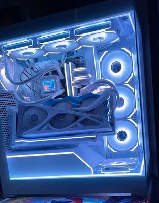 Yeston Sakura 6800 XT  16GB AMD Radeon Gaming GPU Anime white Graphics card - Image 1 of 4